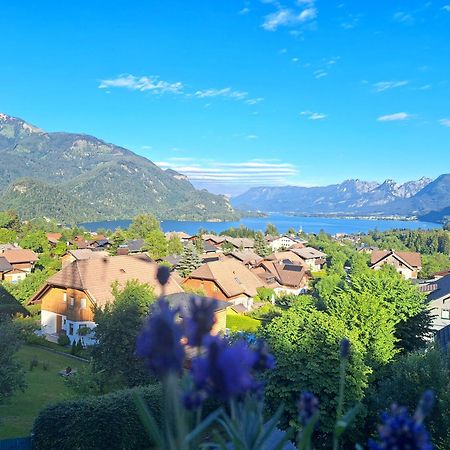 Ferienwohnung Traum Blick Sankt Gilgen Exterior foto