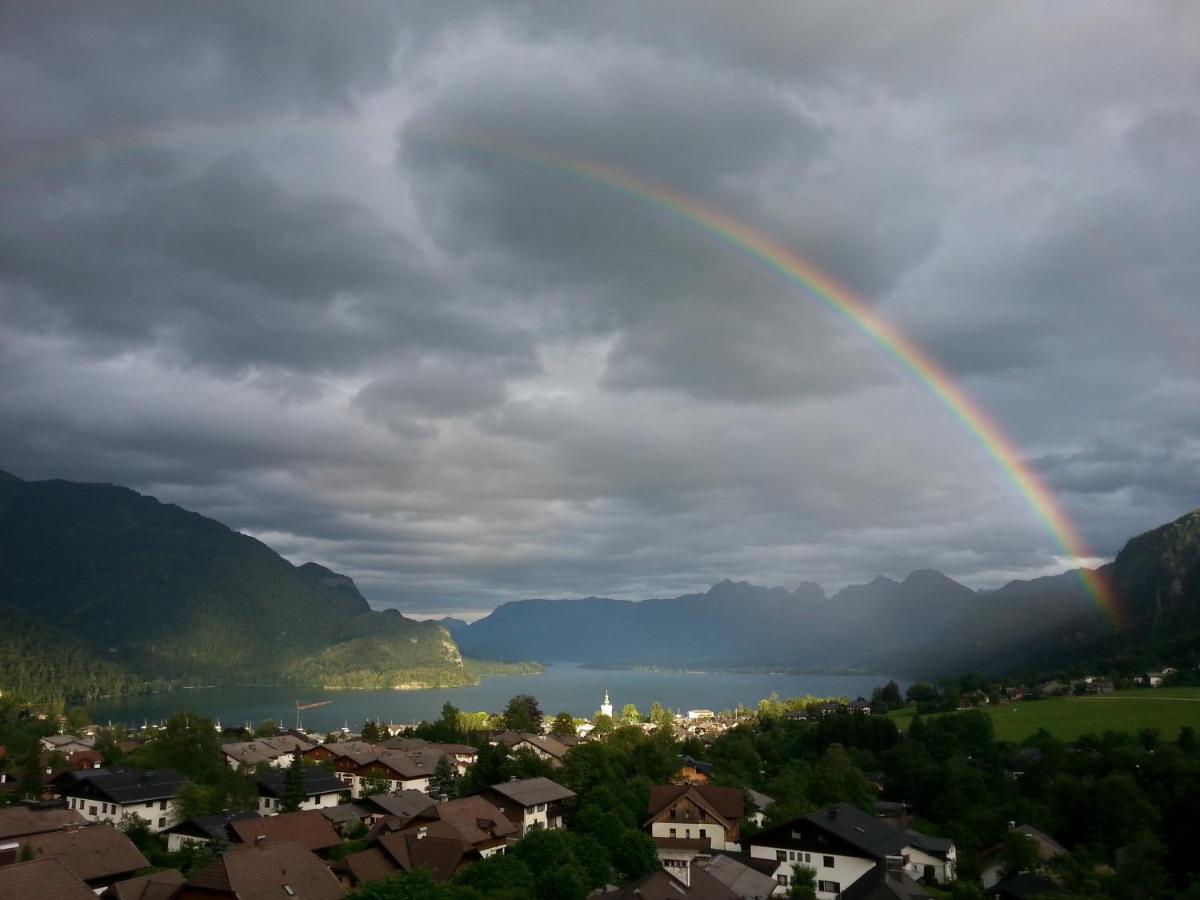Ferienwohnung Traum Blick Sankt Gilgen Exterior foto