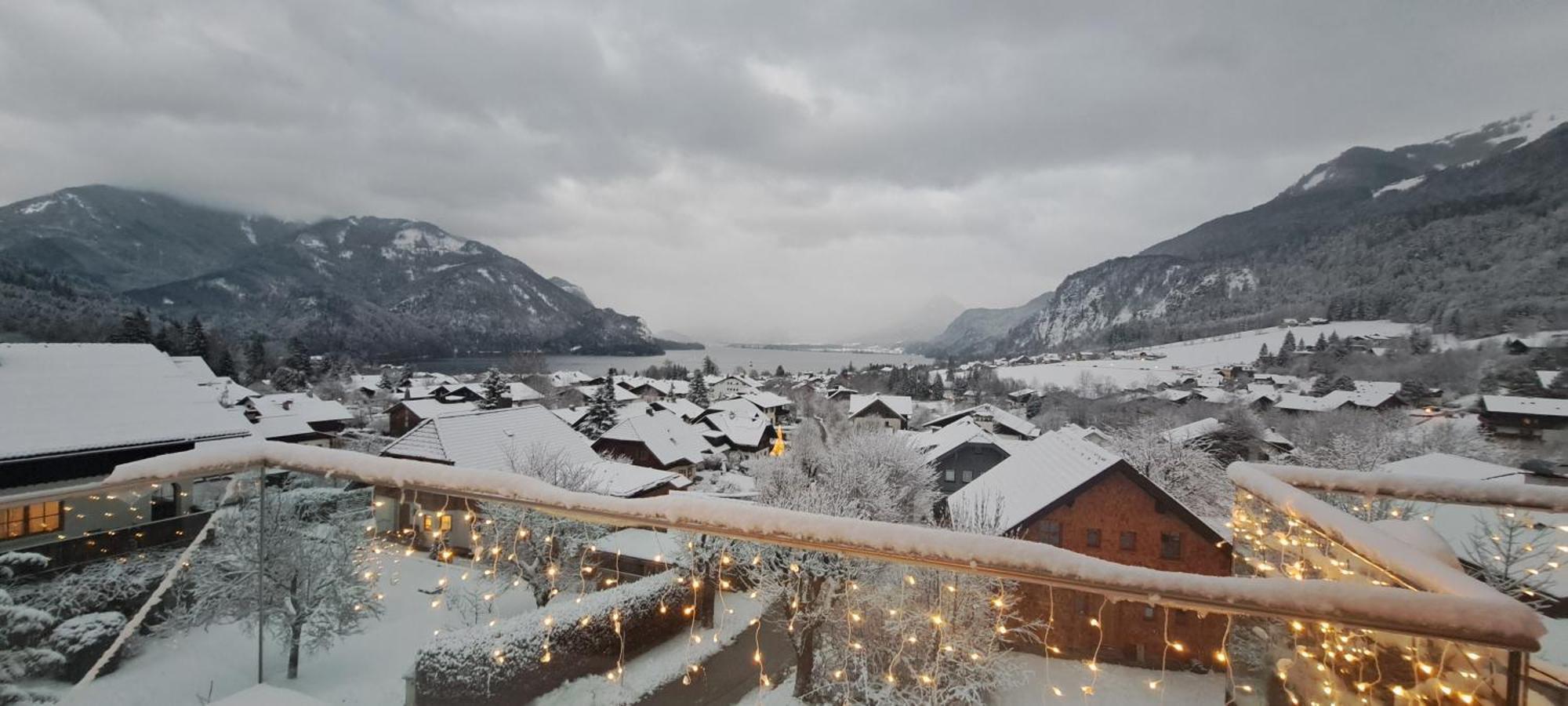 Ferienwohnung Traum Blick Sankt Gilgen Exterior foto