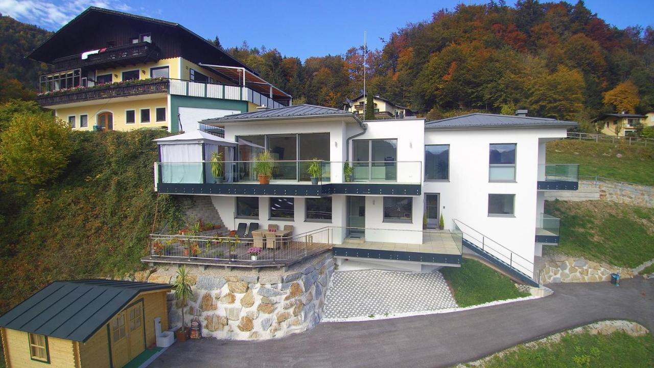 Ferienwohnung Traum Blick Sankt Gilgen Exterior foto